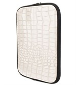 Universal Deluxe Crocodile Tab Holder - White